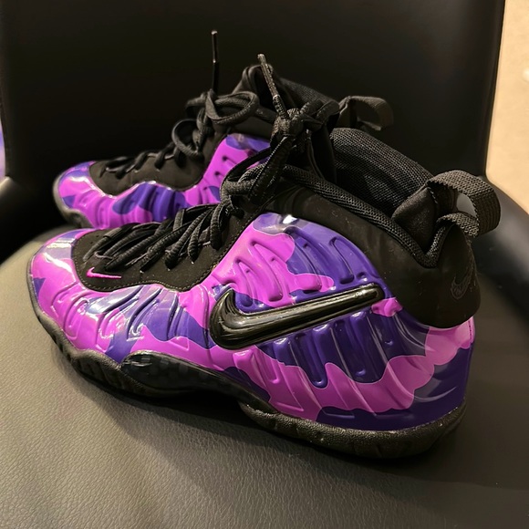Nike Air Foamposite Pro purple Camo - Picture 1 of 4